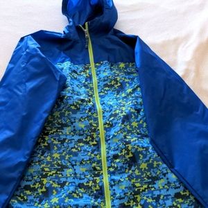 Boys Lands End rain coat